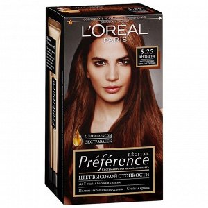 L’Oreal Краска для волос Preference 5.25 Антигуа Каштановый перламутровый