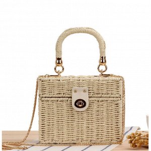 Сумка Видео: https-//www.modernbag.ru/media/upload/%D0%BD%D0%B0%D0%B1%D0%BE%D1%80%201/BG-S-207%20(1).mp4	Модная плетеная соломенная&nbsp; сумка-сундучок.
Размер и наполнение: см.фото и видео&nbsp;