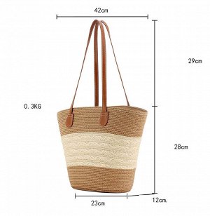 Сумка Видео: https-//www.modernbag.ru/media/upload/%D0%BD%D0%B0%D0%B1%D0%BE%D1%80%201/BG-S-209%20(1).mp4	Плетеная соломенная&nbsp; сумка.
Размер и наполнение: см.фото и видео&nbsp;