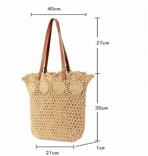 Сумка Видео: https-//www.modernbag.ru/media/upload/%D0%BD%D0%B0%D0%B1%D0%BE%D1%80%201/BG-S-222%20(1).mp4	Модная вязаная сумка.
Материал: хлопок с полистером
Размер и наполнение: см.фото и видео&nbsp;