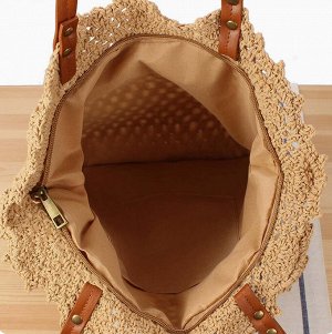 Сумка Видео: https-//www.modernbag.ru/media/upload/%D0%BD%D0%B0%D0%B1%D0%BE%D1%80%201/BG-S-222%20(1).mp4	Модная вязаная сумка.
Материал: хлопок с полистером
Размер и наполнение: см.фото и видео&nbsp;
