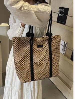 Сумка Видео: https-//www.modernbag.ru/media/upload/%D0%BD%D0%B0%D0%B1%D0%BE%D1%80%201/BG-S-229%20(1).mp4	Плетеная соломенная&nbsp; сумка.
Размер и наполнение: см.фото&nbsp;