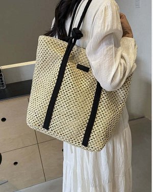 Сумка Видео: https-//www.modernbag.ru/media/upload/%D0%BD%D0%B0%D0%B1%D0%BE%D1%80%201/BG-S-229%20(1).mp4	Плетеная соломенная&nbsp; сумка.
Размер и наполнение: см.фото&nbsp;