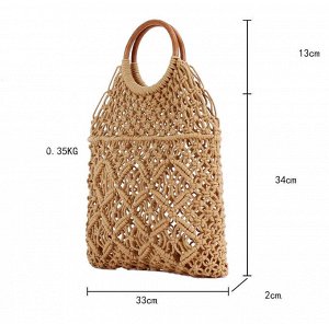 Сумка Видео: https-//www.modernbag.ru/media/upload/%D0%BD%D0%B0%D0%B1%D0%BE%D1%80%201/BG-S-230%20(1).mp4	Модная вязаная сумка c 2-х сторонним рисунком
Материал: хлопок с полистером
Размер и наполнение