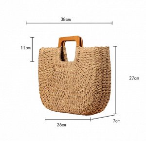Сумка Видео: https-//www.modernbag.ru/media/upload/%D0%BD%D0%B0%D0%B1%D0%BE%D1%80%201/BG-S-232%20(1).mp4	Плетеная соломенная&nbsp; сумка.
Размер и наполнение: см.фото и видео&nbsp;