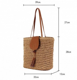 Сумка Видео: https-//www.modernbag.ru/media/upload/%D0%BD%D0%B0%D0%B1%D0%BE%D1%80%201/BG-S-242%20(1).mp4	Плетеная соломенная&nbsp; сумка.
Размер и наполнение: см.фото и видео&nbsp;