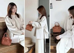 Сумка Видео: https-//www.modernbag.ru/media/upload/%D0%BD%D0%B0%D0%B1%D0%BE%D1%80%201/taobao.mp4	Женская сумка.
Материал: Велюр
Размер: см.фото&nbsp;