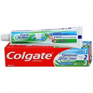 Colgate Зубная паста Тройное действие Натуральная мята 100 мл