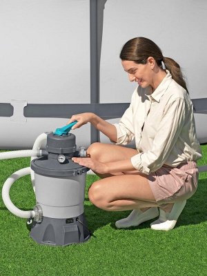 Фильтр-насос Bestway 58515, 220-240V, 3596 л/ч, для бассейна, песочный