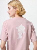UNIQLO UT - хлопковая футболка с дизайном Pop Mart х SKULLPANDA - 11 PINK