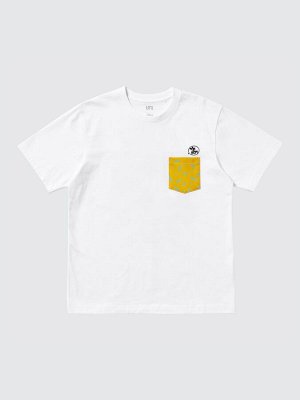 UNIQLO UT - хлопковая футболка Микки Маус - 00 WHITE