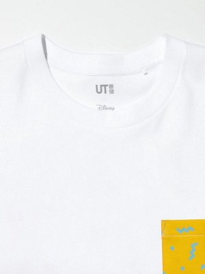 UNIQLO UT - хлопковая футболка Микки Маус - 00 WHITE