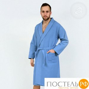 Голубой  Халат банный  мод. 011.16.11 раз 2XL/3XL (арт. 112XL/3XL)