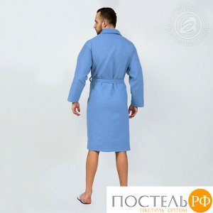 Голубой  Халат банный  мод. 011.16.11 раз 2XL/3XL (арт. 112XL/3XL)