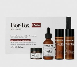 Лифтинг-набор с эффектом ботокса - Bor-Tox (тонер, эмульсия, сыворотка, крем)
