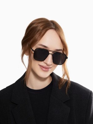 Очки солнцезащитные uv 400, дужка 13.1 см, ширина 12.5 см, линза 4.9x5.3 см