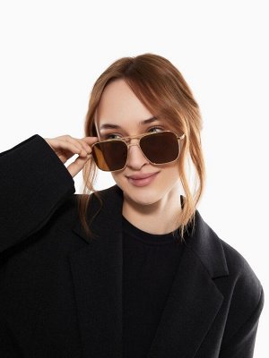 Очки солнцезащитные uv 400, дужка 13.1 см, ширина 12.5 см, линза 4.9x5.3 см