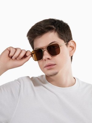 Очки солнцезащитные uv 400, дужка 13.1 см, ширина 12.5 см, линза 4.9x5.3 см