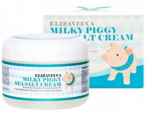 Увлажняющий крем с морской солью Elizavecca Milky Piggy Sea salt cream 100мл