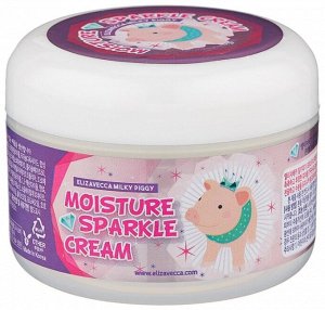 Увлажняющий крем для лица с эффектом сияния Elizavecca Milky Piggy moisture sparkle cream 100мл