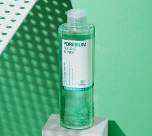 Энзимный пилинг-тоник для борьбы с чёрными точками - Porebium Peeling Toner, 305мл