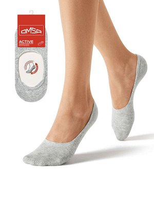 Подследники  Active 171  женские  (Omsa) с меланжевым эффектом, укрепленные силиконом