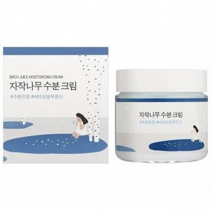 Увлажняющий крем для чувствительной кожи с берёзовым соком Round Lab Birch Juice Moisturizing Cream 80мл