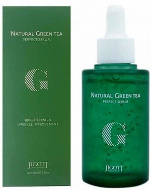 Сыворотка для лица с зеленым чаем Jigott Natural Green Tea Perfect Serum 50мл
