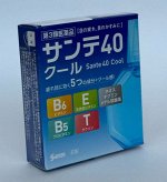 Японские капли для глаз SANTE Kaiteki 40 cool, 12 мл.