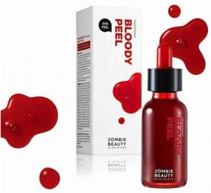 Кровавая пилинг-сыворотка с кислотами SKIN1004 Zombie Beauty Bloody Peel 30мл