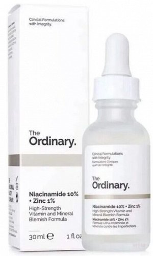 Сыворотка для проблемной кожи с 10% ниацинамида и цинком 30 Niacinamide 10% + Zinc 1% 30мл
