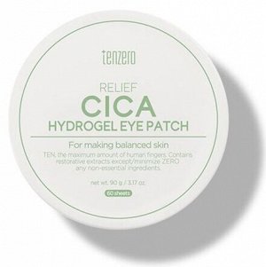 Гидрогелевые патчи для глаз с экстрактом центеллы Tenzero Relief Cica Hydrogel Eye Patch 90г