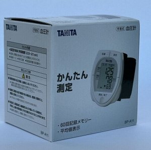 Японский тонометр на запястье Tanita ВР-А11