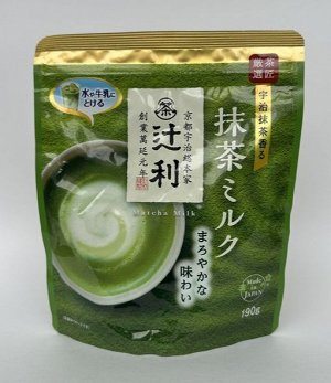 Японский чай Матча КАТАОКА Tsujiri matcha milk, 190 гр. из Японии