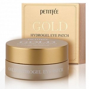 Гидрогелевые патчи с женьшенем и коллагеном Petitfee Gold Hydrogel Eye Patch 84г