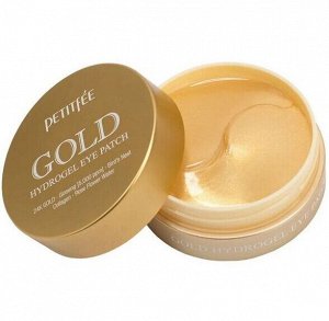 Гидрогелевые патчи с женьшенем и коллагеном Petitfee Gold Hydrogel Eye Patch 84г