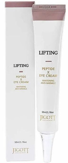 Подтягивающий крем для области вокруг глаз с пептидами Jigott Lifting Peptide Eye Cream 50мл