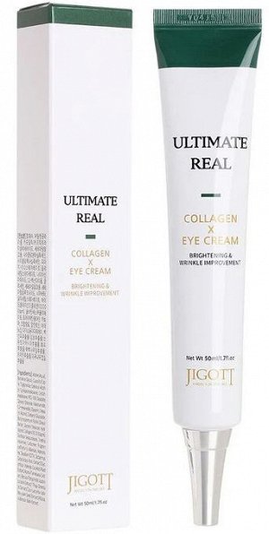 Крем для области вокруг глаз с коллагеном Jigott Ultimate Real Collagen Eye Cream 50мл