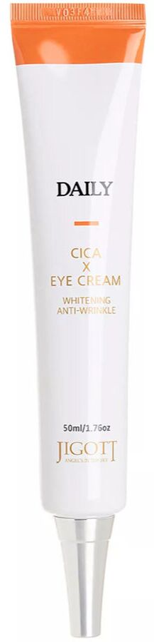 Крем для области вокруг глаз с центеллой Jigott Daily Real Cica Eye Cream 50мл