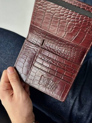 Кожаная обложка на паспорт