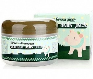 Маска для лица с коллагеном Elizavecca Green Piggy collagen jella pack 100мл