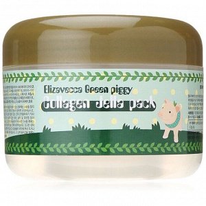 Маска для лица с коллагеном Elizavecca Green Piggy collagen jella pack 100мл