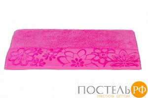 H0001185 Махровое полотенце 70x140 "DORA", розовый, 100% Хлопок