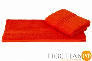 H0001131/оранжевый Махровое полотенце 50x90 "RAINBOW", оранжевый, 100% Хлопок