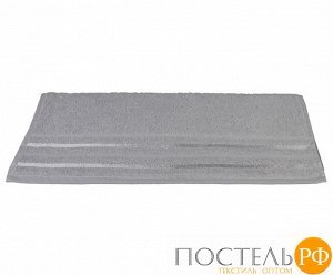 H0001011 Махровое полотенце 30х50 "NISA" (400 г.), св.серый, 100% Хлопок