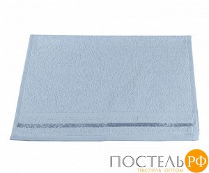 H0001008 Махровое полотенце 30х50 "NISA", голубой, 100% Хлопок