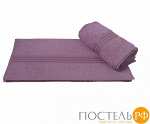 H0001131/темно-пурпурный Махровое полотенце 50x90 "RAINBOW", т.пудра, 100% Хлопок
