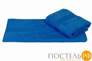 H0001348 Махровое полотенце 30x50 "RAINBOW"(500г.), голубой, 100% Хлопок