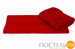 H0001000 Махровое полотенце 30x50 "RAINBOW", красный, 100% Хлопок