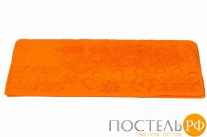 H0000996 Махровое полотенце 30x50 "DORA", оранжевый, 100% хлопок
